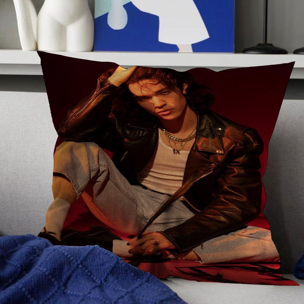 Pop Singer Conan Grays World Tour Decorative Room Aesthetics Pillow Case Home Decor Bedroom Sofa Bed Couch Pillow Cover 45x45