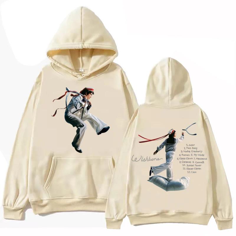Conan Gray Wishbone Album Felpa Harajuku