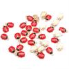 10pcs Dainty Romantic Enamel Ladybird Necklace Punk Necklace for Women and Girls Ethnic Choker Birthday Presents