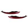 1Pair Rear Bumper Brake Light Reflector For Cayenne 2018- Left+Right 9Y0945725A /9Y0945726A
