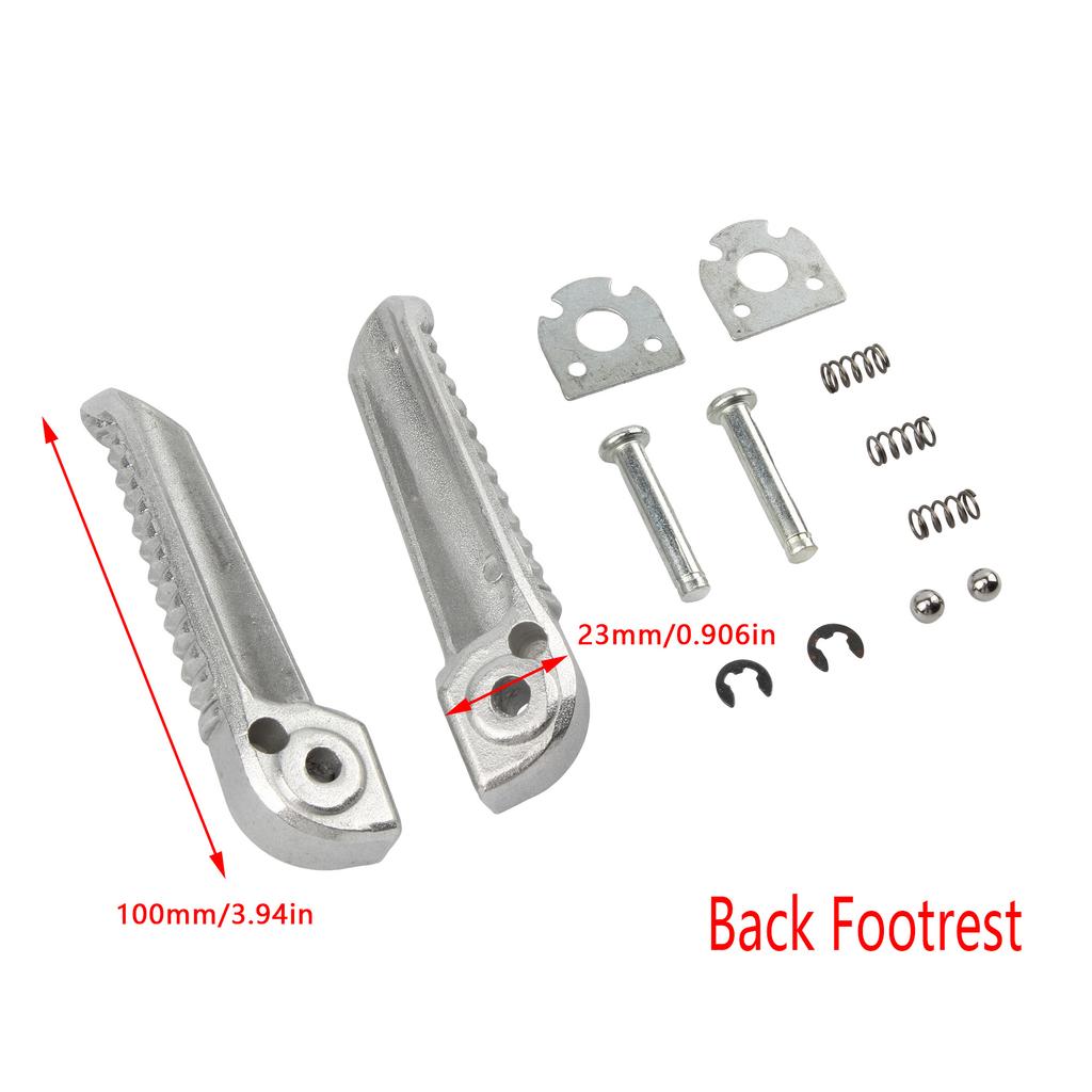 Motorcycle Footrest Foot Step Pegs For Yamaha YZF1000 YZF R1 YZF600 YZF-R6 R6S Dirtbike Rider Foot Rests Pedal Moto Parts