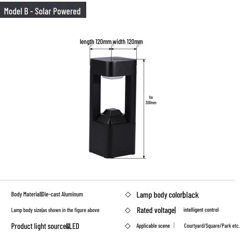 Waterproof Solar Landscape Lights for Outdoor Gardens and Lawns