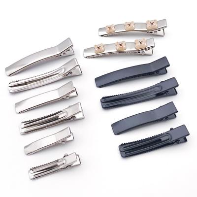 Cross-Border Iron Double-Pronged Duckbill Hairpin 10-12cm