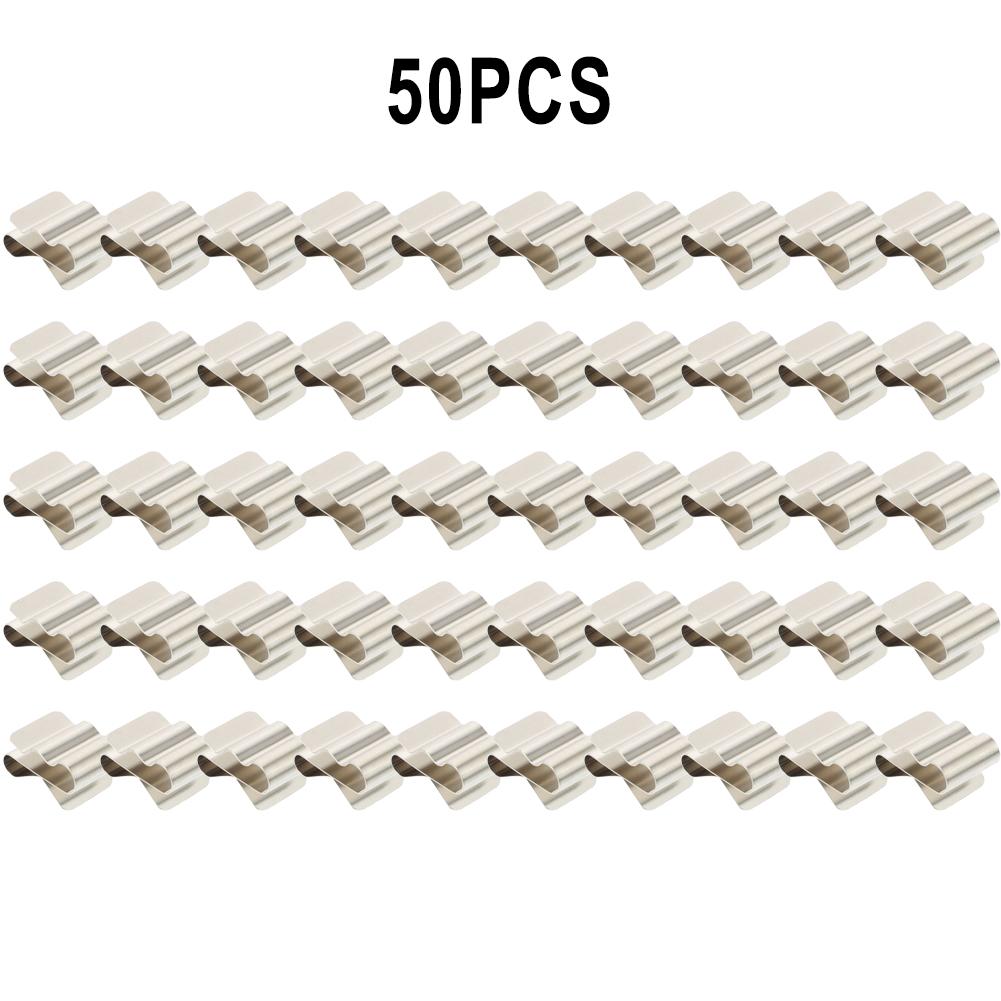 Solar Panel Cable Clips 20/50pcs Solar Cable Fastener Solar Cable Organizer Solar Panel Cable Clip High Quality 100% Brand