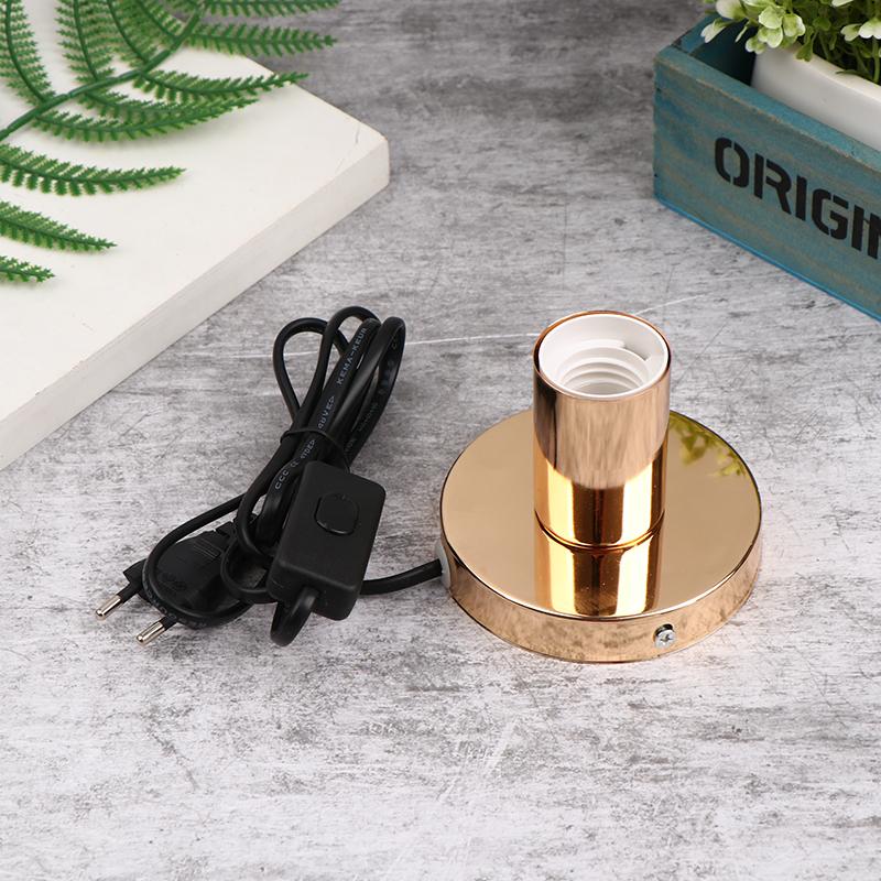 Night Light With Line Lamp Head E27 Lamp Socket Table Lamp Decoration Lamp