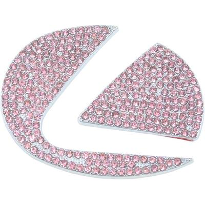 Bling DIY Auto Diamantové Auto Doplňky Vhodné pro Lexus, Kamínkové Logo Auta Lesklá Samolepka na Automobil DIY Flash Aplikace Samolepky do Interiéru Auta Odznak