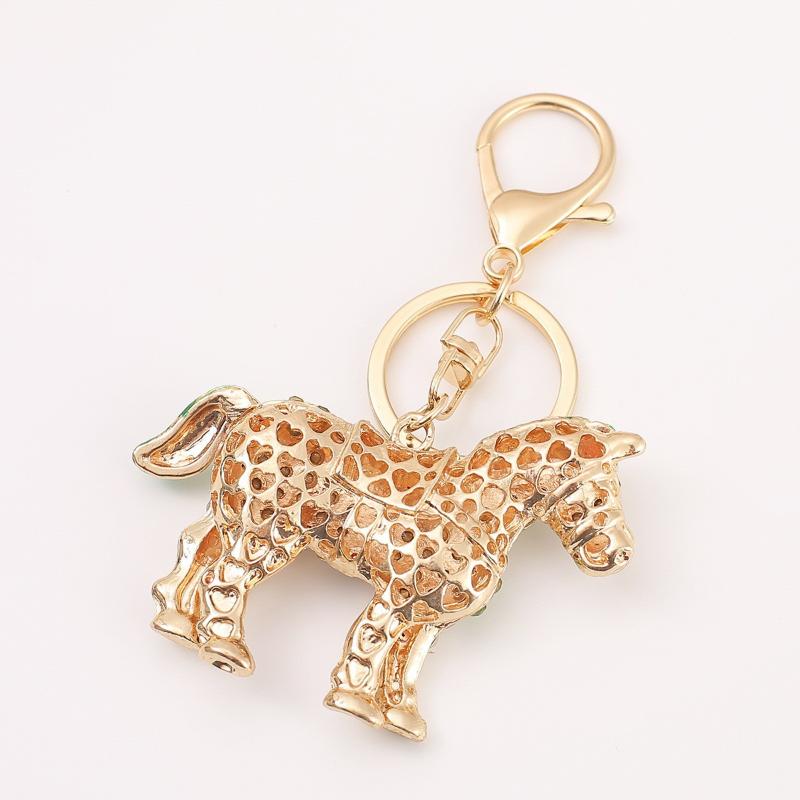 1 sztuka Zwierzę Koń Brelok Uchwyt Wisiorek Śliczny Zodiakalny Koń Breloczek Dekoracja DIY Kreatywny Mały Prezent