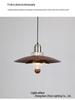 New Chinese Style Minimalist Wood Grain Chandelier for Dining, Bedside, or Bar