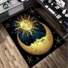 1Pc Sun and Moon Print Rug - Home Decoration Carpet For Living Room Bedroom Flooring Computer Chair Area Rug
