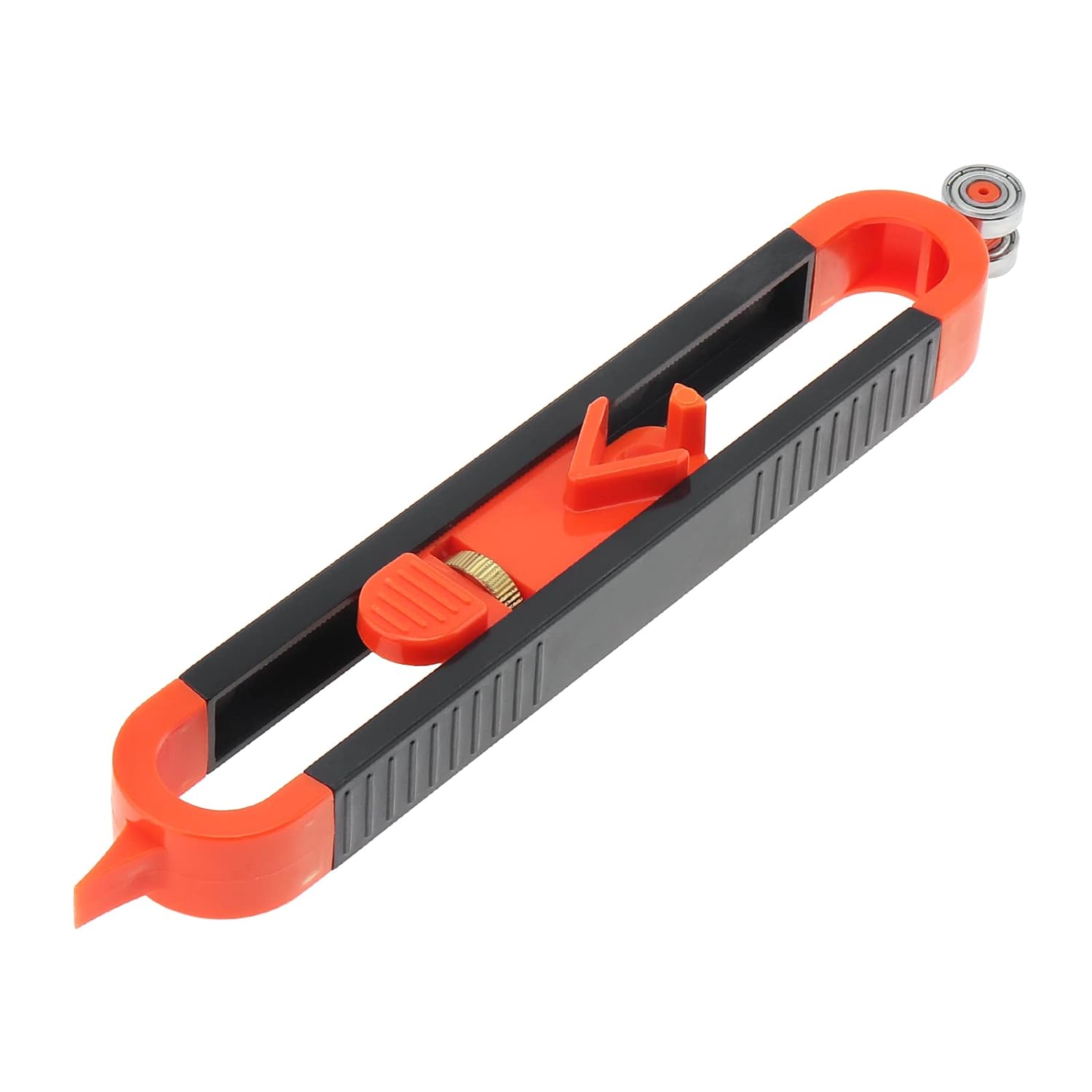 

Profilometer Marking Tool, Irregular Shape Duplicator, Suitable for Woodworking Measurement Carpet Tile Laying помаранчевий