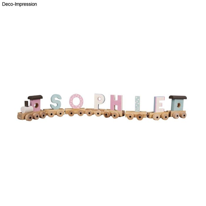 Wooden Locomotive, 10x4.5x7 Cm