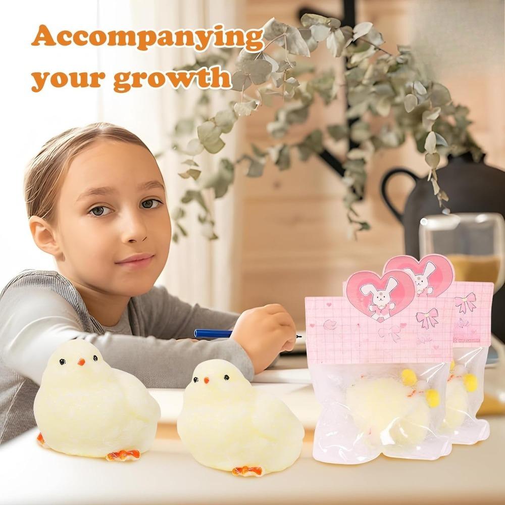 Handmade Chick Squeeze S Ultra Soft Squishy Fidget S Silicone Squishies S For Stress Relief