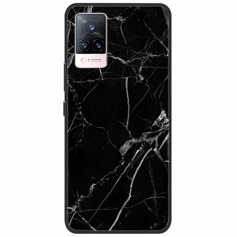 Miękkie Silikonowe Etui Na Telefon Dla vivo V21 5G 4G V21E V2027 Y11S Y12S V20 V2025 V 21E TPU Coque Pokrowiec Dla Vivo V 21e 21 Ochronne