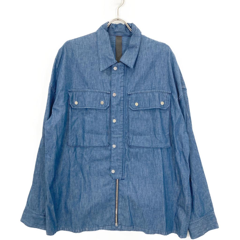 CVTVLIST 21FW0201 Indigo denim shirt jacket Jacket 46 Indigo blueUsed