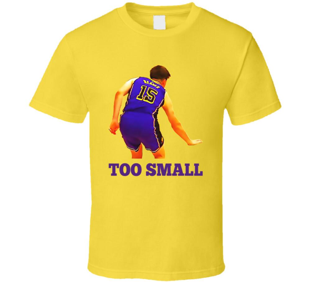

Austin Reaves Too Small T Shirt Mens Womens Tees Top 2XL