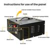 TUXING 4500Psi PCP Air Compressor Built-in Transformer High Pressure Electric Compressor 110v/220v Adjustable Voltage for Airgun