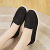 Women's Loafers Moccasins Black Pink Sneakers Casual Walking Shoes