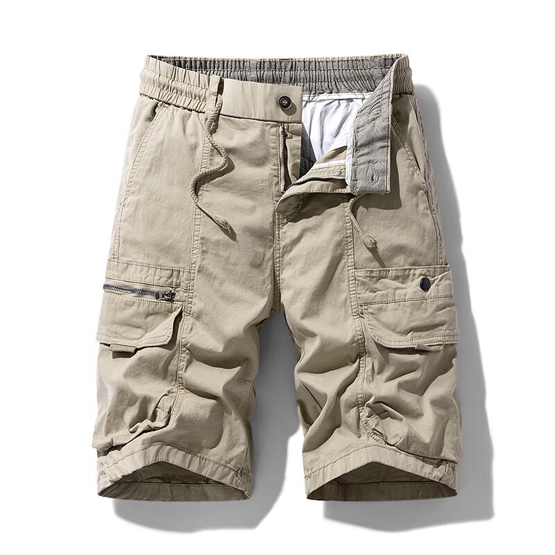 Demana Men s Multi-Pocket Cargo Shorts 2XL