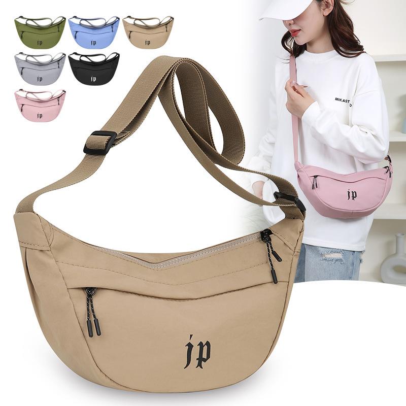 

Crossbody Bag Women s Shoulder Bag Large Capacity Hobo Bag сірий