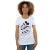 Disney Womens/Ladies Mickey Mouse Shake Cotton T-Shirt
