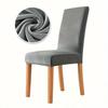 1Pc Velvet Fabric Chair Cover Super Soft Chair Covers for Dining Room Luxurious Office Seat Cases Stretch for Banquet
