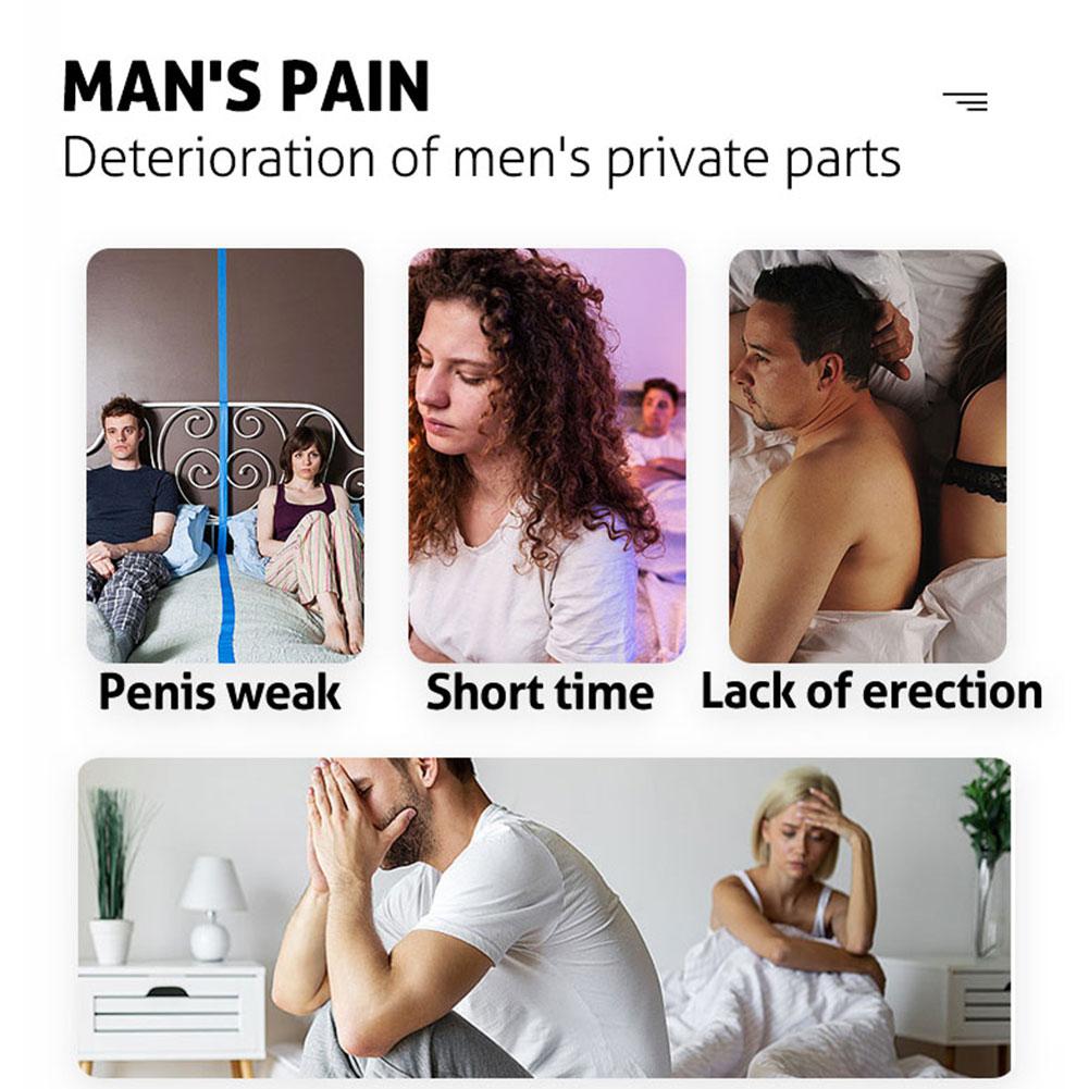 Male Sex Delay Spray Lasting Long 60 Minutes Penis Growth Enlargement Harder Anti Premature Ejaculation for Adults External Use