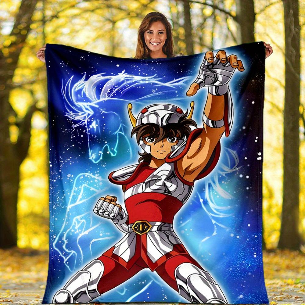 

Sasuke anime Equuleus constellation Flannel printed blanket suitable for all seasons suitable for living room office sofa travel 75x90cm