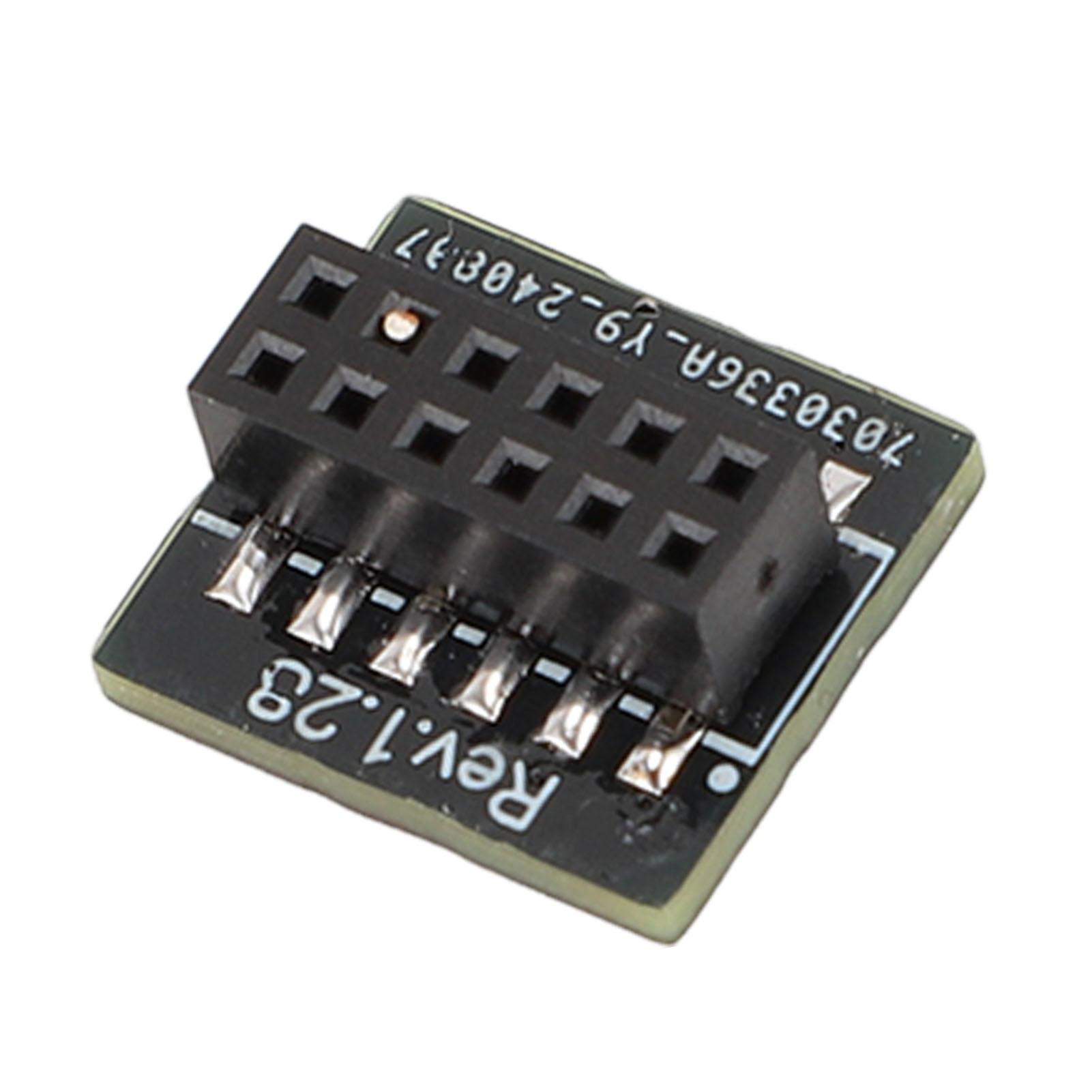

TPM2.0 Module TPM SPI Interface 12 Pin PCB Module with for InfineonSLB 9670 for Motherboard