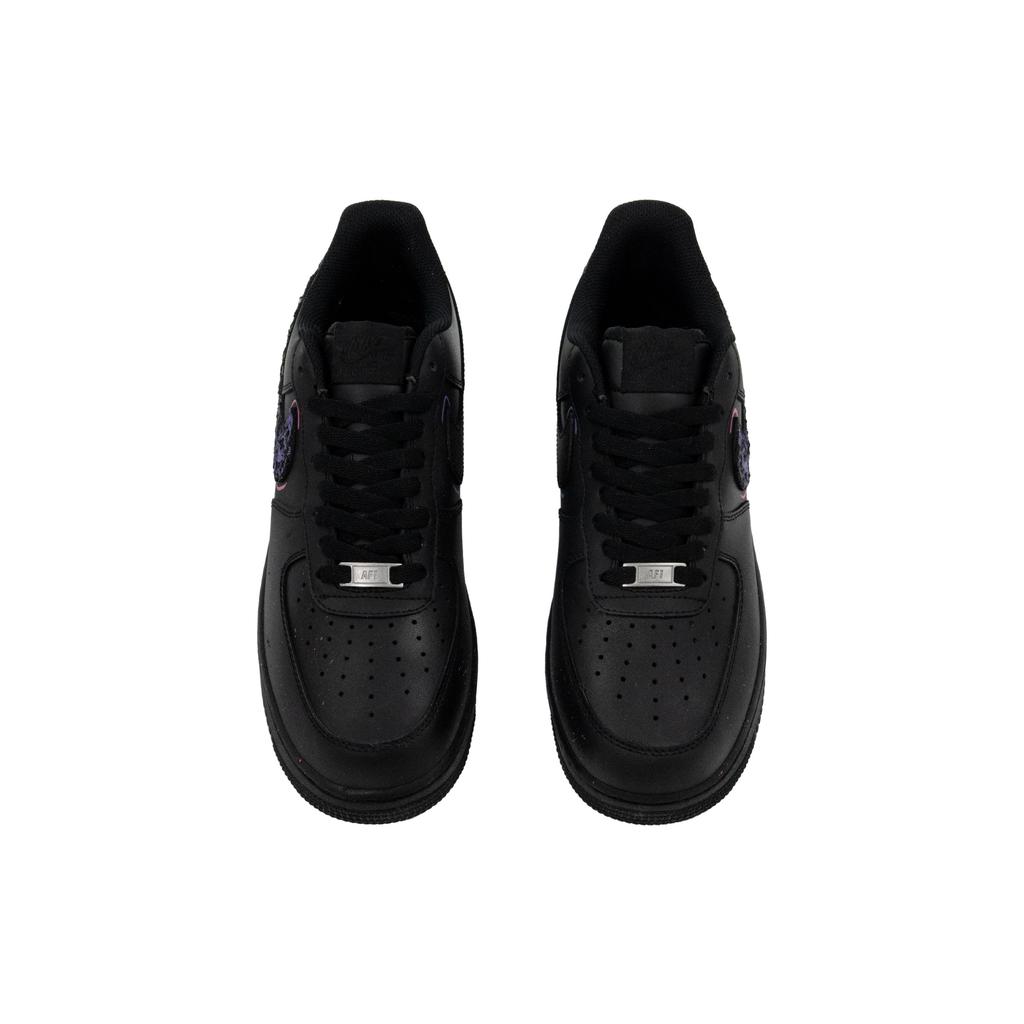 Nike Air Force 1 Low top Skateboardové boty Unisex Černá Fialová CW2288-001(Tým454-)