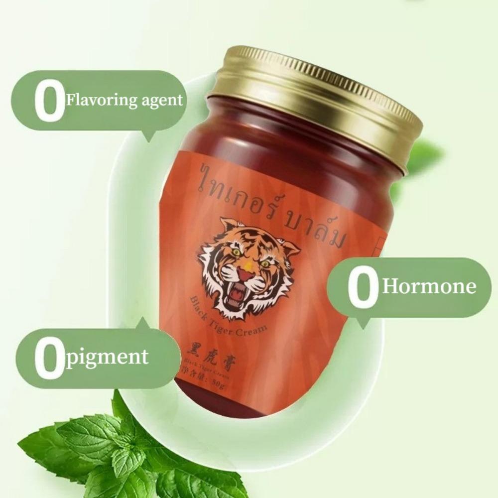 1PC Crema de Tigre Crema de Tigre Negra Hidrata e hidrata, suaviza las cutículas, suaviza la piel 50g