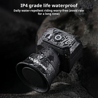 Elektryczny klakson rowerowy 120dB Głośny dźwięk IPX4 Wodoodporny USB Akumulatorowy Mini MTB Szosowy