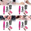 Electric Nail File Set With Portable Grinder For Manicure Enthusiasts And Nail Art Practice