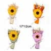 Fake Flowers Artificial Bouquet Sunflower Simulation Flower Gift Mini Flowers Bouquet  Mother's Day