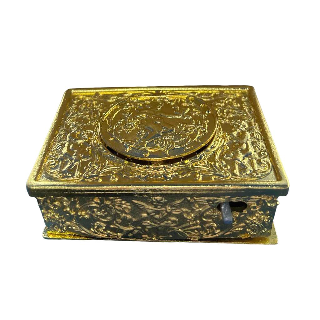 Gåvask i legering med automatisk uthoppande fågelform