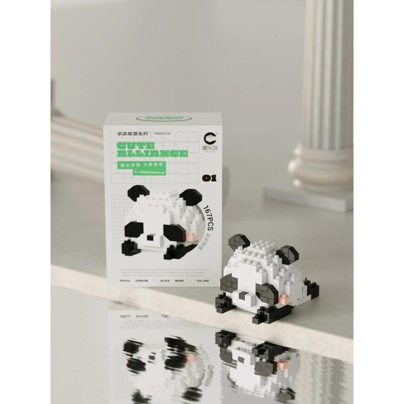 MINISO Cartoon Ornaments Micro Building Blocks Action Figures Nano Blocks Disney Sanrio Kids Toys Christmas Birthdays Gifs