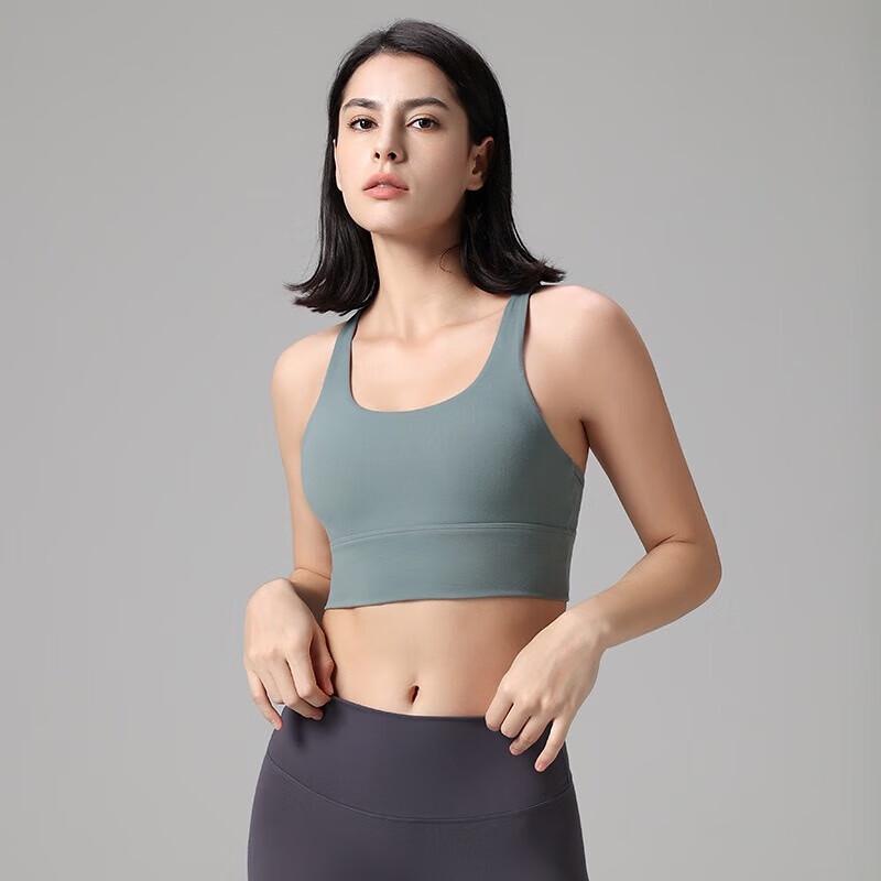 Женский спортивный бюстгальтер Yimai с перекрестными лямками на спине