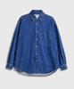 Pal Yuk D Washed Blue Denim Shirt