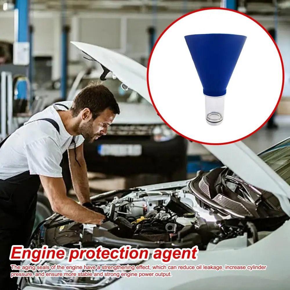 Oil Filler Cap Engine Oil Funnel Leakproof Oil Changing Tool Oil Filling No-Spill Funnel  Accessory