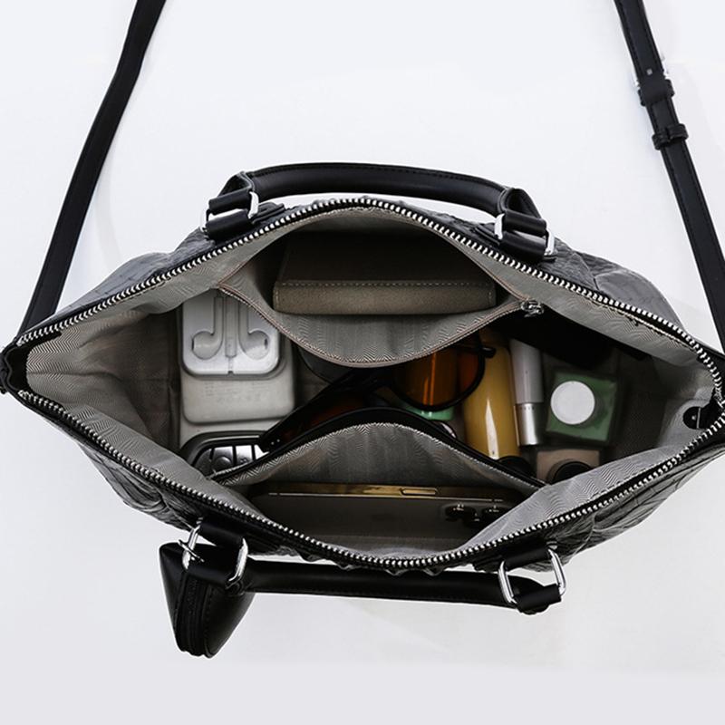 Handbag Crocodile Pattern Women's Bag Large-capacity European and American Fashion Tote Bag Commuter Shoulder Bag Women