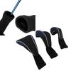 3PCS   Head Covers for Driver Fairway Woods     Elastic   Neck Headcovers Set