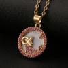 12 constellation fritillary jewelry pendant niche style creative twelve constellation necklace