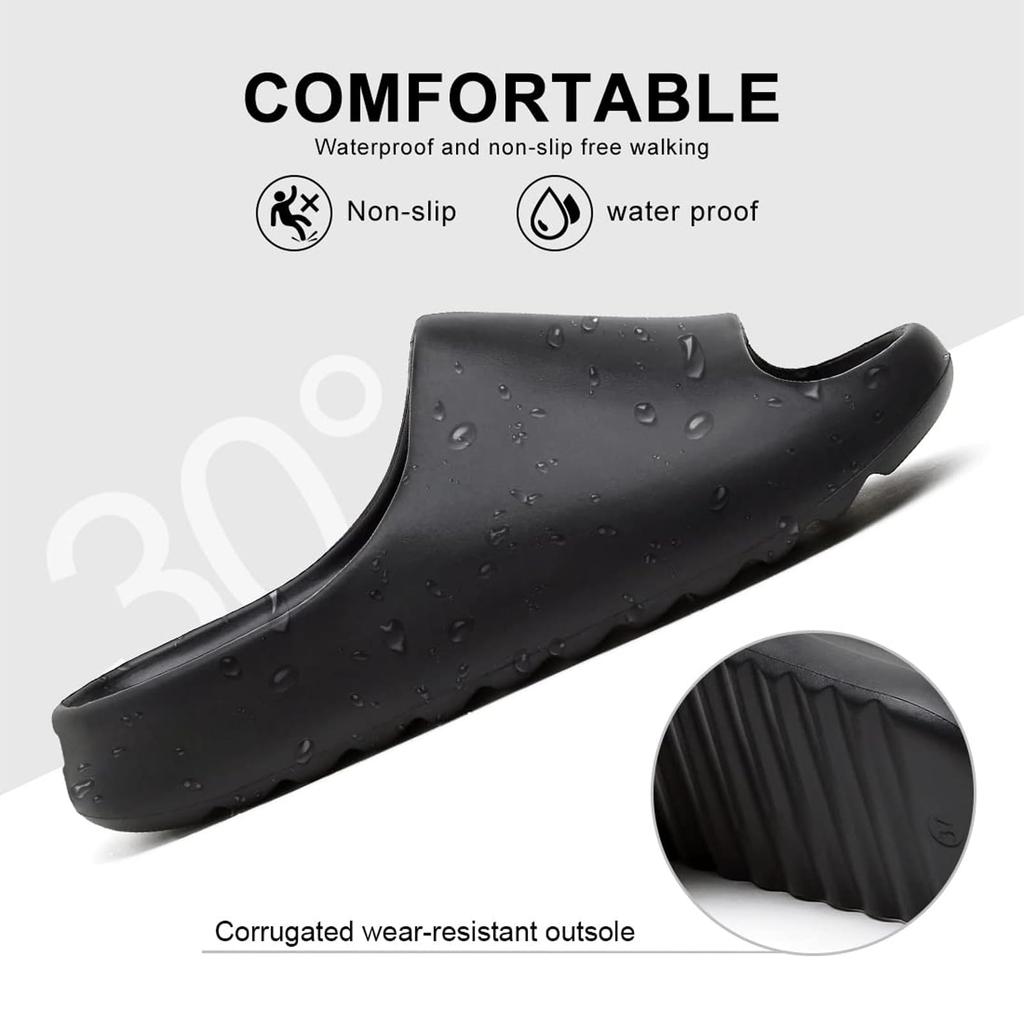 Fashion SmilePoP Women Cloud Slippers Men Slippers New Nonslip Lightweight Shower Shoes Outdoor Soft Thick Sole Sandals  Indoor Outdoor