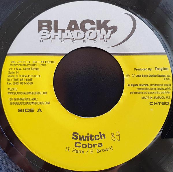 

7-дюймовая пластинка MAD COBRA - Switch CHT60 Black Shadow Re 2005 Ямайка Регги, Ска и Даб Б/У