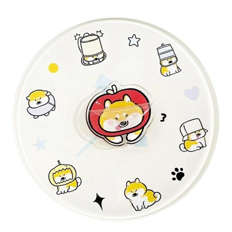Fun Rotating Cartoon Creature Magnetic Decoration Acrylic For Refrigerator Memo Board Display
