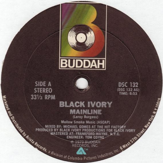 

12inch Record BLACK IVORY - Mainline DSC132 Buddah Records 1979 US Soul/Funk Used