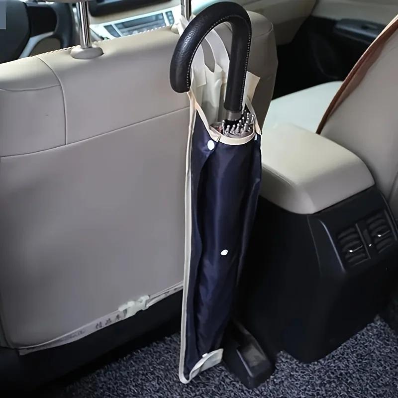 2pcs Waterproof Umbrella storage rack in the car, Storage Organizer for Car Seat Backs,Keep Your Vehicle,two colors