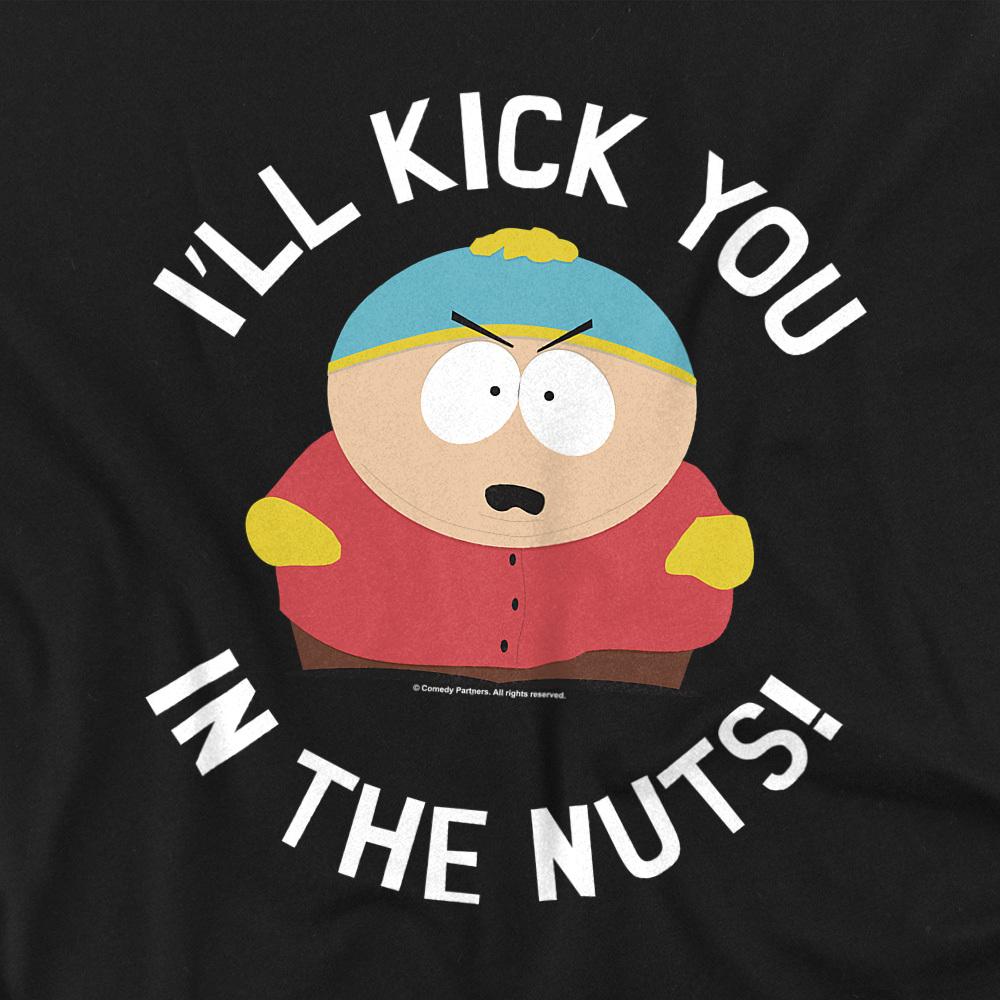 South Park Unisex Adult IÂ´ll Kick You In The Nuts! T-Shirt