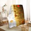 New Arrival Poppies Flower Blankets Printing Soft Blanket Throw On Home/Sofa/Bedding Portable Adult Travel Cover Blanket