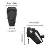 Bicycles Saddles Bag Hard Shells Seats Bag Water Proof Saddles Bag Rear Rack Saddles Pouches with Reflective Strips
