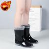 2025 New Women's Waterproof Ankle Boots All-Season Wear-Resistant Non-Slip Rain Boots for Outdoor Premium Quality Hot Sale
